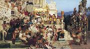 Henryk Siemiradzki Nero's Torches Spain oil painting artist